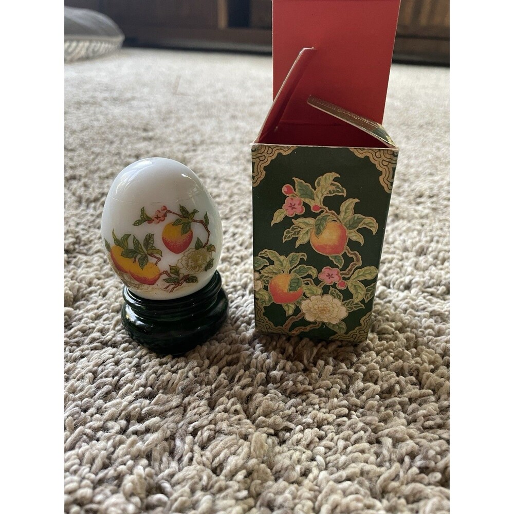 Avon Oriental Egg Peach Orchard, Moonwind Perfume Concentre 1 fl Oz.
